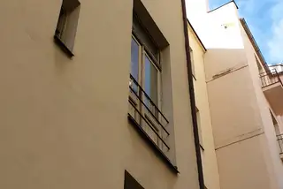 Elevator in Prague's Odborů Street