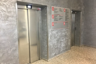 Orona passenger lifts, modernization Prague 5, Smchov